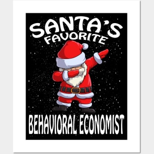 Santas Favorite Behavioral Economist Christmas Posters and Art